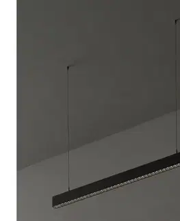 Svietidlá Ideal Lux - LED závesný luster na lanku OFFICE LED/30W/230V 4000K CRI 90 čierna 271200