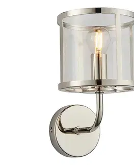 Svietidlá Endon 106003 - Nástenné svietidlo HOPTON 1xE14/7W/230V lesklý chróm 106003
