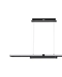 Svietidlá Rabalux 72030 - LED Luster na lanku CONTESSA LED/48W/230V 4000K čierna 72030