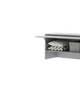 Sektorový nábytok Dig-net nábytok Nadstavec pre sklápaciu posteľ Lenart BED CONCEPT BC-09 | sivá