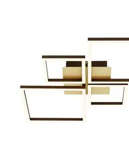 Svietidlá Brilo - LED Stmievateľný prisadený luster FRAME LED/44W/230V 3128-017