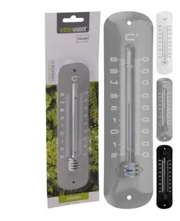 Kuchynské teplomery Teplomer vonkajší 19cm plechový, mix farieb WW