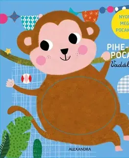 Leporelá, krabičky, puzzle knihy Pihe-puha pocakok. Vadállatok