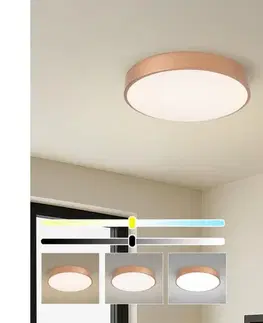 Svietidlá BRILAGI - LED Stmievateľné stropné svietidlo POOL LED/48W/230V priemer 40 cm bronzové + diaľkový ovládač BRI1021