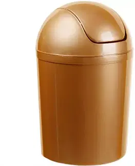 Plastové koše Vyklápací kôš 5 l svetlá meď 506-06