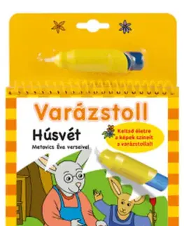Nalepovačky, vystrihovačky, skladačky Varázstoll - Húsvét - Éva Mentovics