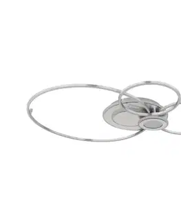 Svietidlá Globo 68278-36 - LED stmievateľné stropné svietidlo BELTRAN LED/36W/230V strieborné+DO 68278-36