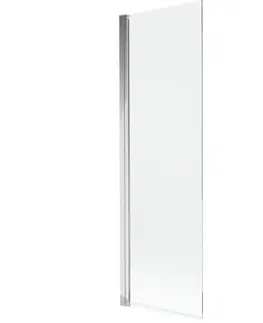 Sprchové dvere MEXEN - MIST vaňová zástena 70x150 cm 6mm 1-s, chróm, číra 8A9-070-001-01-00