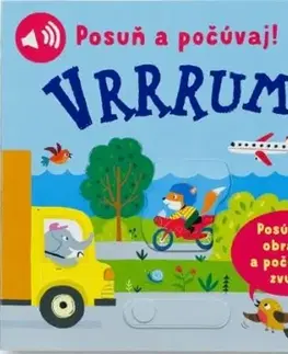 Zvukové knihy Posuň a počúvaj! Vrrrum!