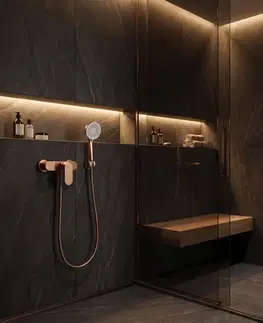 Kúpeľňové batérie REA - Sprchová batéria DROP Brush Copper REA-B2233