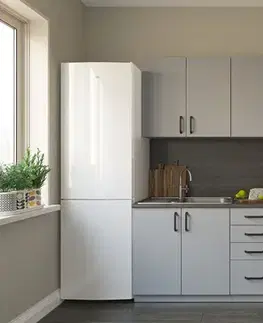 Kuchynské linky LOTUS jednoduchá kuchynská linka 240 cm, bledosivá