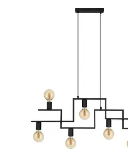 Svietidlá Eglo 43365 - Luster na lanku FEMBARD 7xE27/60W/230V 43365