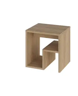 Konferenčné stolíky YEN odkladací stolík, dub Sapphire