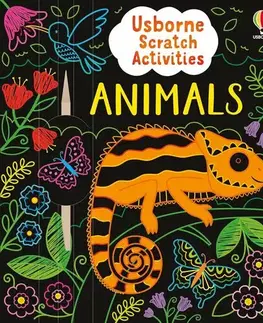 Pre deti a mládež - ostatné Usborne Scratch Activities Animals - Rosie Dickins,Klara Hawkins