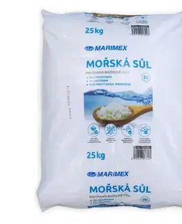 Ostatné čističe bazénov Morská soľ bazénová 25 kg