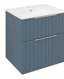 Kúpeľňový nábytok SAPHO - CIRASA STRIP umývadlová skrinka 59,2x64x46cm, siena CR601-4242S