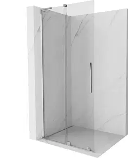 Sprchové dvere MEXEN/S - Velar L Sprchová zástena posuvná Walk-in 100 x 200, transparent 8 mm, chróm 871-100-003-03-01
