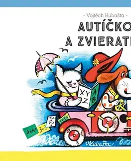 3D, magnetické, priestorové knihy Autíčko a zvieratká - Vojtěch Kubašta,Vojtěch Kubašta