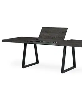 Konferenčné stolíky Rozťahovací jedálenský stôl R5624 GREY, sivý dub