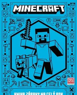 Pre deti a mládež - ostatné Minecraft - Kniha zábavy na celý rok - Kolektív autorov,Jaroslav Brožina