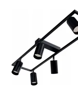 Svietidlá SmartLED Bodové svietidlo 6xGU10/30W/230V čierne 1816