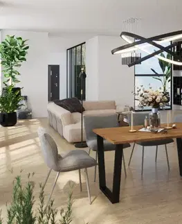 Jedálenské stoly JULIUS jedálenský stôl 185x90, dub Lancelot