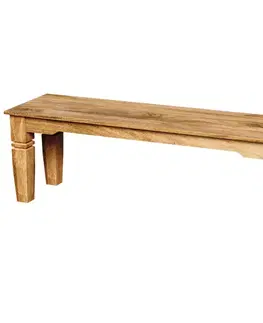 Jedálenské zostavy Lavica Guru 140x40 z mangového dreva