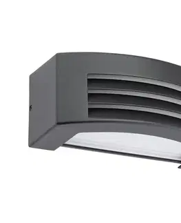 Svietidlá  Vonkajšie nástenné svietidlo 1xE27/14W/230V IP54 čierna CORSO BLACK