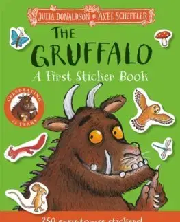Nalepovačky, vystrihovačky, skladačky The Gruffalo: A First Sticker Book - Julia Donaldson,Axel Scheffler
