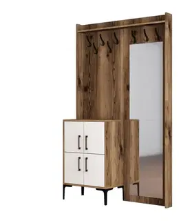 Predsieňové steny Predsieňová stena Berlin BC - Walnut, White