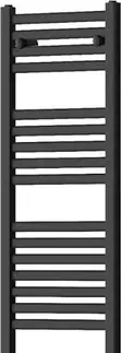 Radiátory do kúpeľne MEXEN/S - Hades radiátor + vykurovacia tyč 1500 x 400 mm, 600 W, čierna W104-1500-400-2600-70