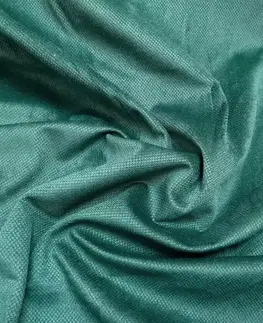 Metrážne závesy Závesový materiál Max/25/morská/140. Tovar na mieru