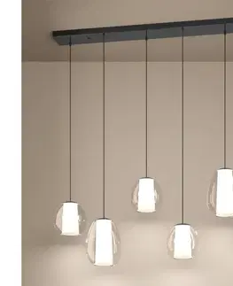 Svietidlá Eglo 390459 - stmievateľný LED luster MENORCA 2xLED/7W/230V + 4xLED/5,5W+6xLED/1,6W chróm 390459