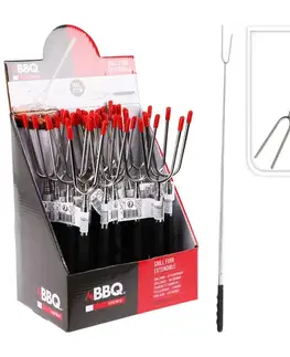 Príslušenstvo ku grilom Vidlica na opekanie teleskopická 72 cm