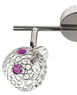 Stropná svetla Nástenná bodová lampa ARON 2xG9 Candellux