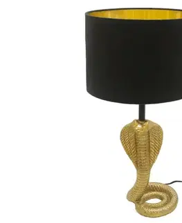 Osvetlenie Stolová lampa SERPENTIS Dekorhome
