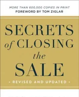 Podnikanie, obchod, predaj Secrets of Closing the Sale - Zig Ziglar