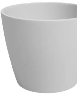 Záhrada Kvetináč Nubia 15 cm svetlosivá