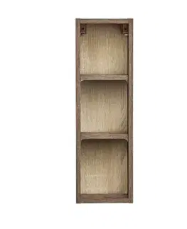 Skrinky do kúpeľne ArtCom Regál do kúpeľne SANTA FE Oak 83-01