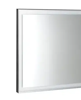 Kúpeľňové zrkadlá SAPHO - LUMINAR zrkadlo s LED osvetlením v ráme 70x50cm, chróm NL556