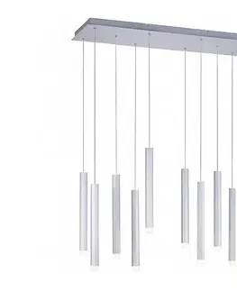 Svietidlá Leuchten Direkt 15206-95 - LED Luster na lanku BRUNO 10xLED/4,8W/230V 15206-95