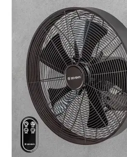 Ventilátory ZE - Nástenný látor FREEZE 50W/230V čierna/hnedá + diaľkové ovládanie 98747