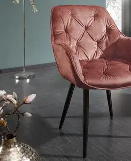 Stoličky Chesterfield jedálenské kreslo 2 ks MEDON Dekorhome
