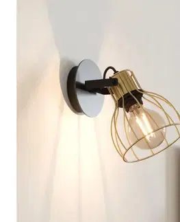 Svietidlá Eglo 900382 - Nástenné bodové svietidlo SAMBATELLO 1xE27/40W/230V 900382