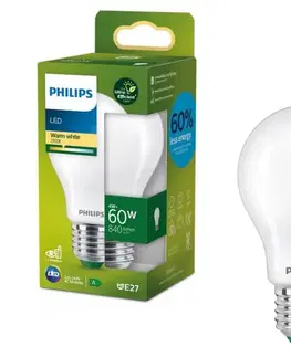 LED osvetlenie LED žiarovka ULTRAEFFICIENT Philips A60 E27/4W/230V 2700K 8720169187696