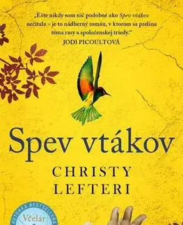 Svetová beletria Spev vtákov - Christy Lefteri