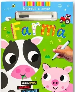 Pre deti a mládež - ostatné Farma - nakresli a zmaž