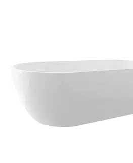 Vane POLYSAN - REDUTA voľne stojaca vaňa liaty mramor 171x81x46cm, biela 72842