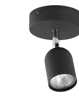 Svietidlá  Bodové svietidlo TOP 1xGU10/10W/230V čierna 3298