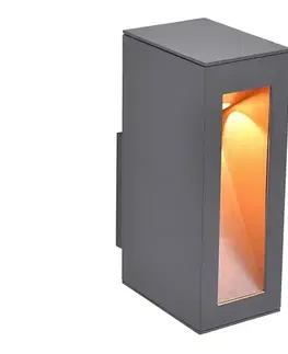 Záhradné lampy Paul Neuhaus 9693-13 - LED Vonkajšie nástenné svietidlo JUSTIN LED/7W/230V IP44 9693-13